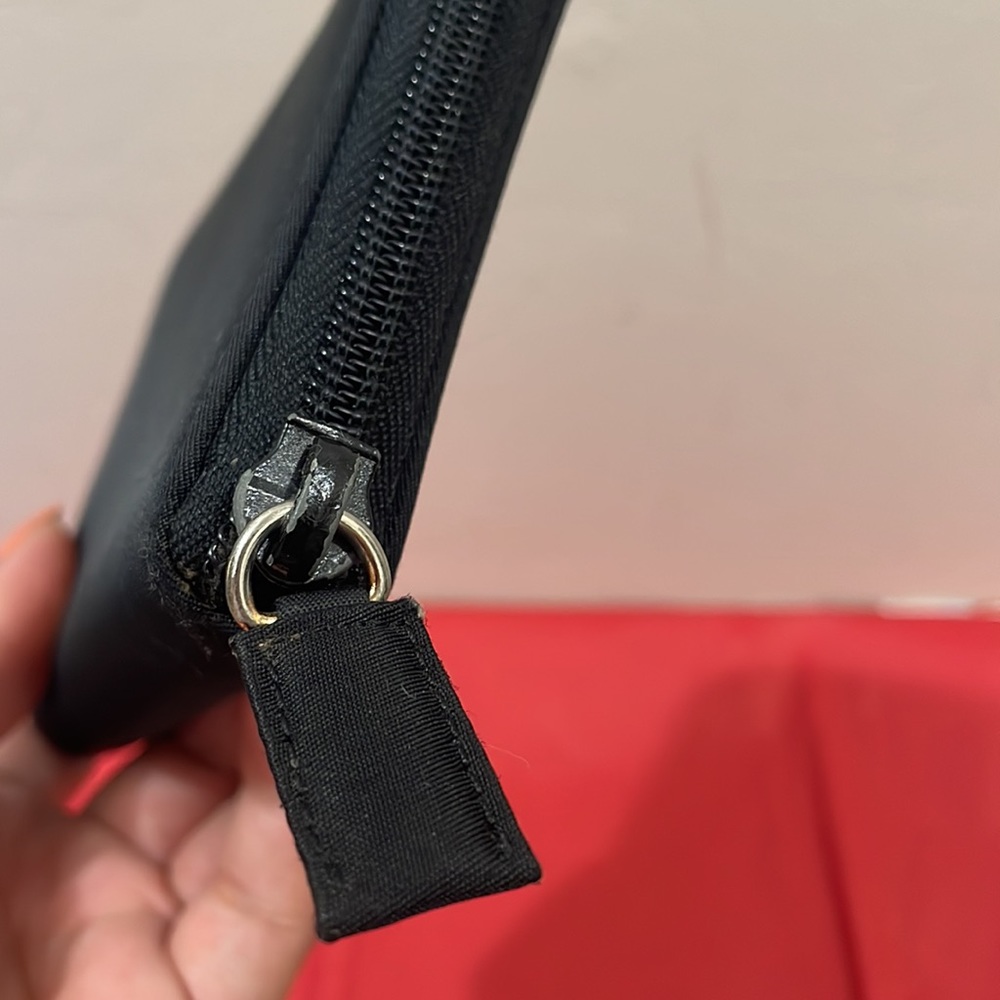 SOLD ‼️ Authentic Prada Nylon/Leather Mid Wallet🖤 - Picture 4 of 12